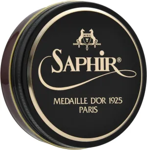 SAPHIR Medaille d’Or Pate De Luxe Shoe Polish 100 ml - Mahogany