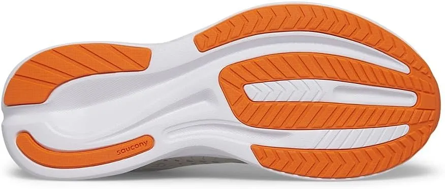 Saucony Ride Kidz Sneaker, Grey/Blue/Citron, 1 US Unisex Big Kid