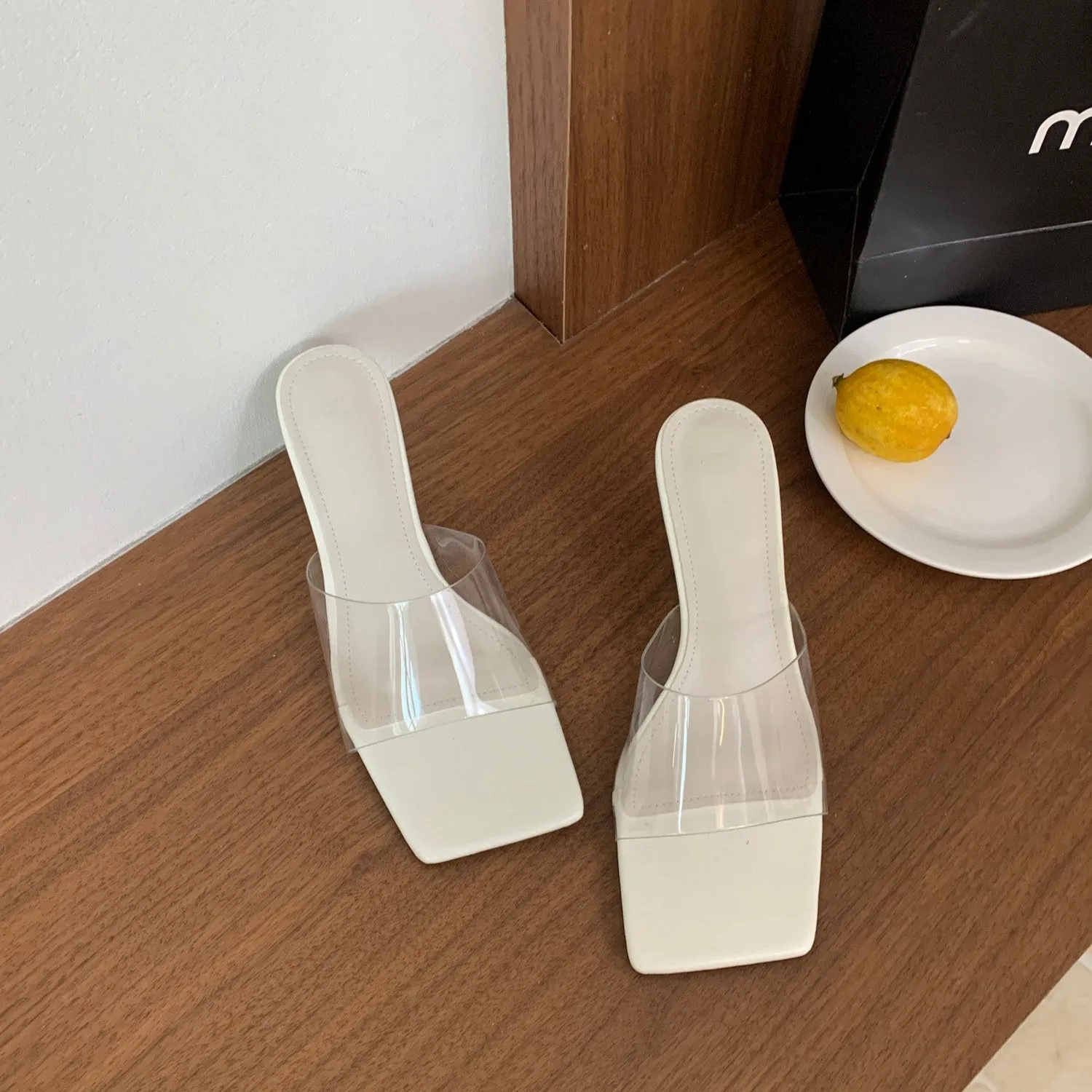 Sculpted Slide Sandals