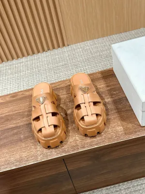 SE1599 Prada Monolith Rubber Mules / Size5-10