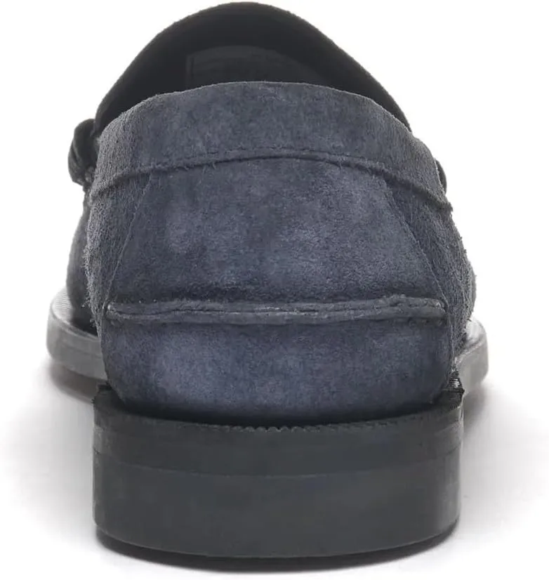 Sebago Clovehitch II FGL Waxed Boat Shoes - Leather Moccasins for Men with Breathable Mesh Panels, Anatomical EVA Midsoles, and Slip-Resistant Outsoles