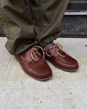 Sesa Tampa Boat Shoe in Walnut