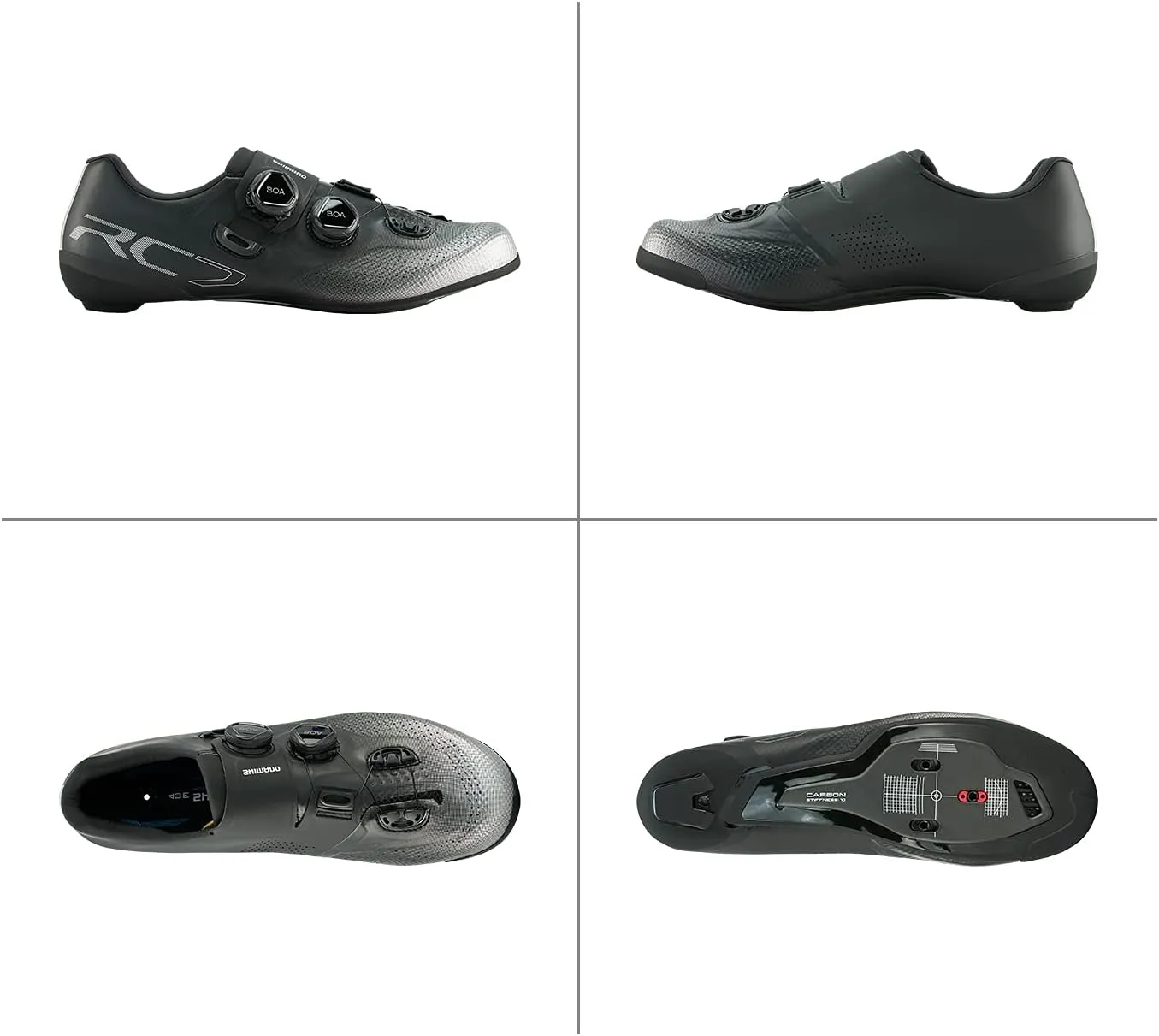 SHIMANO SH-RC702 Competition-Level Men's Road Cycling Shoe