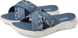 Skechers Women's Go Walk Flex Sandal-Impressed Slide