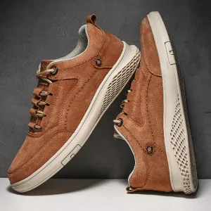 Skin Leather shoe Leisure Shoes Male Man Slip Mens Luxury Resistent Shoes For Timely Pig Customer-first Casual Rubber Leather Canvas VastWave
