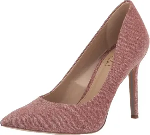 Slip Pointed Stiletto Hazel Heeled High-standard On Terracotta Rose Toe Pumps Sam Sale ends today Edelman