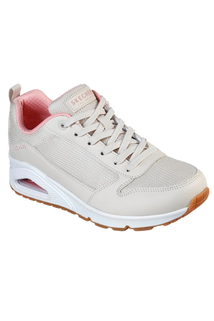 Sneakers Beige Con Memory Foam Air Cooled SKECHERS Uno - Inside Matters
