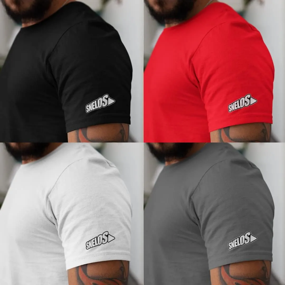 SNELOS Shirt to Match Jordan 4 Bred Match Sneaker Tee