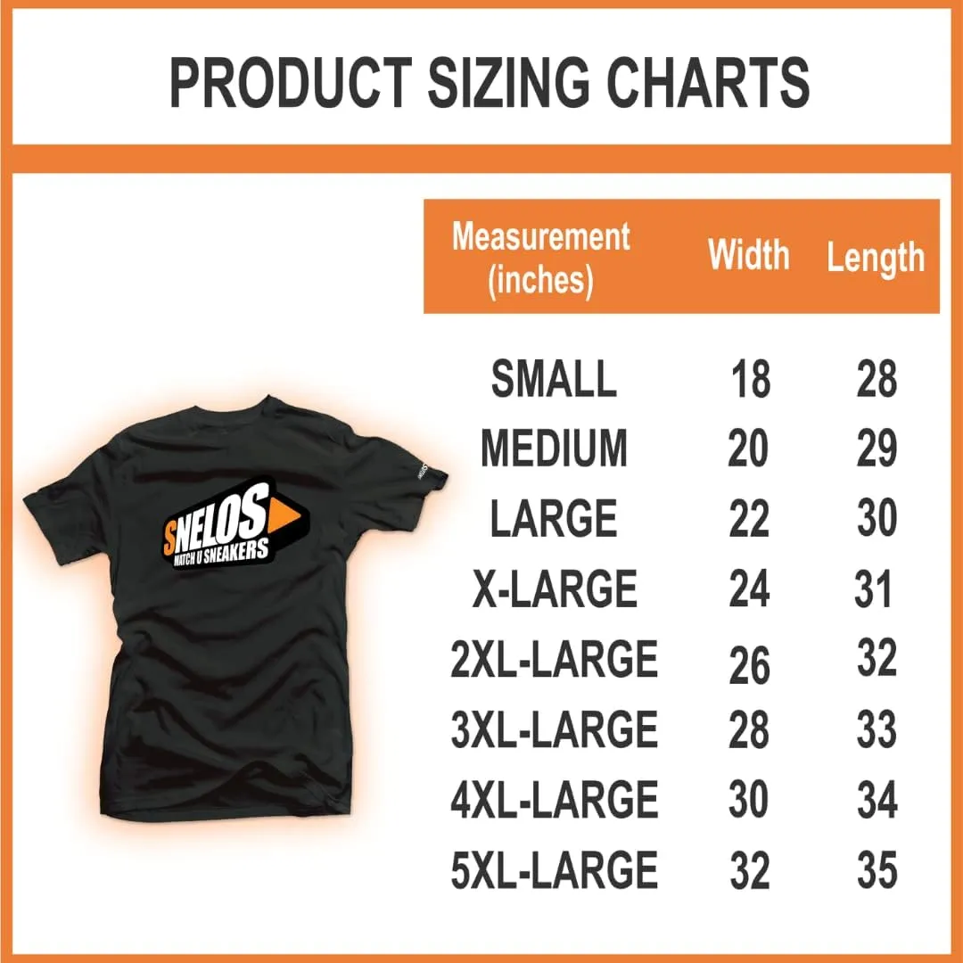 SNELOS Shirt to Match Jordan 4 Bred Match Sneaker Tee