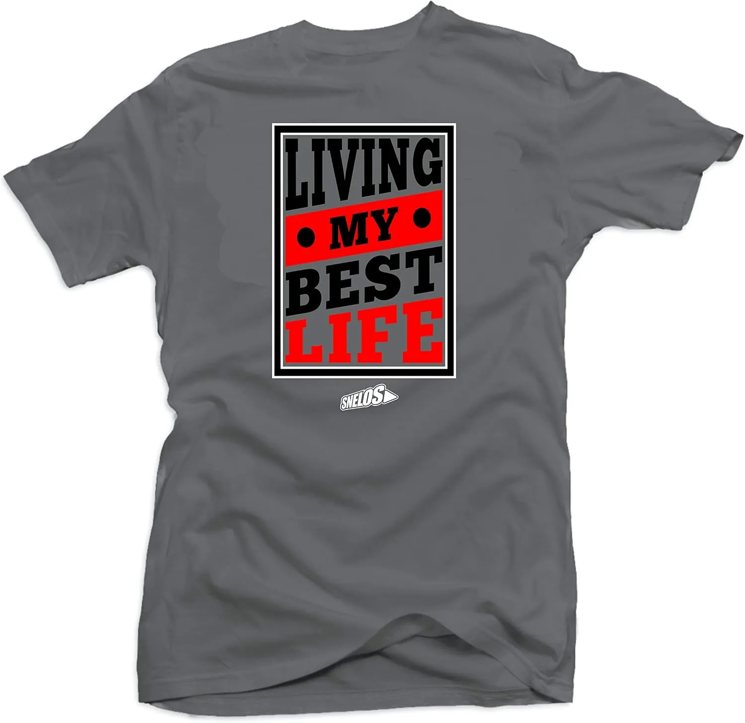 SNELOS Shirt to Match Jordan 4 Bred Match Sneaker Tee