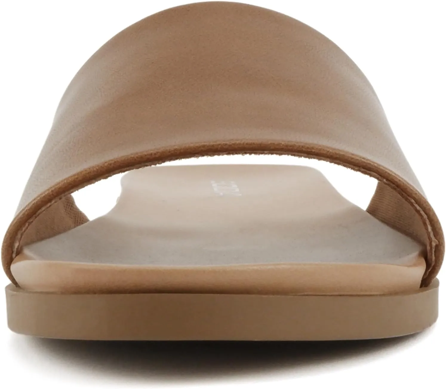 Soda “Board” ~ Women Open Round Toe Single Band Slide Sandal
