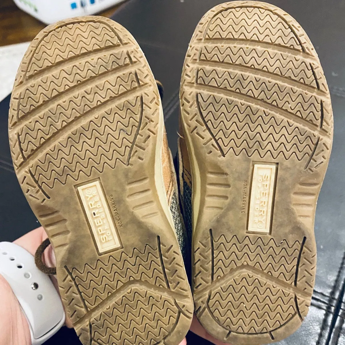 Sperry Bluefish leather Boat shoes size 7M toddler