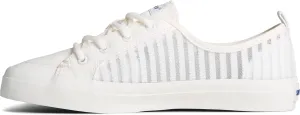 Sperry Mens Shoes Women's Crest Vibe Seasonal Sneaker, White, 7