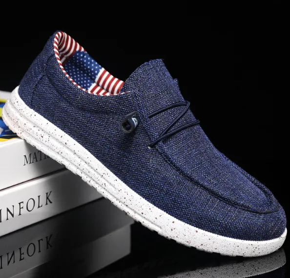 Stilvolle Canvas-Loafer für Herren - Milan, Frühling 2025 Edition