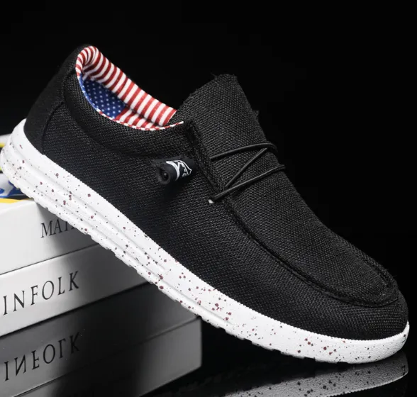 Stilvolle Canvas-Loafer für Herren - Milan, Frühling 2025 Edition
