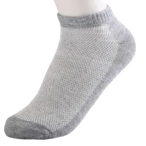 Summer Breathable Thin Boat Socks