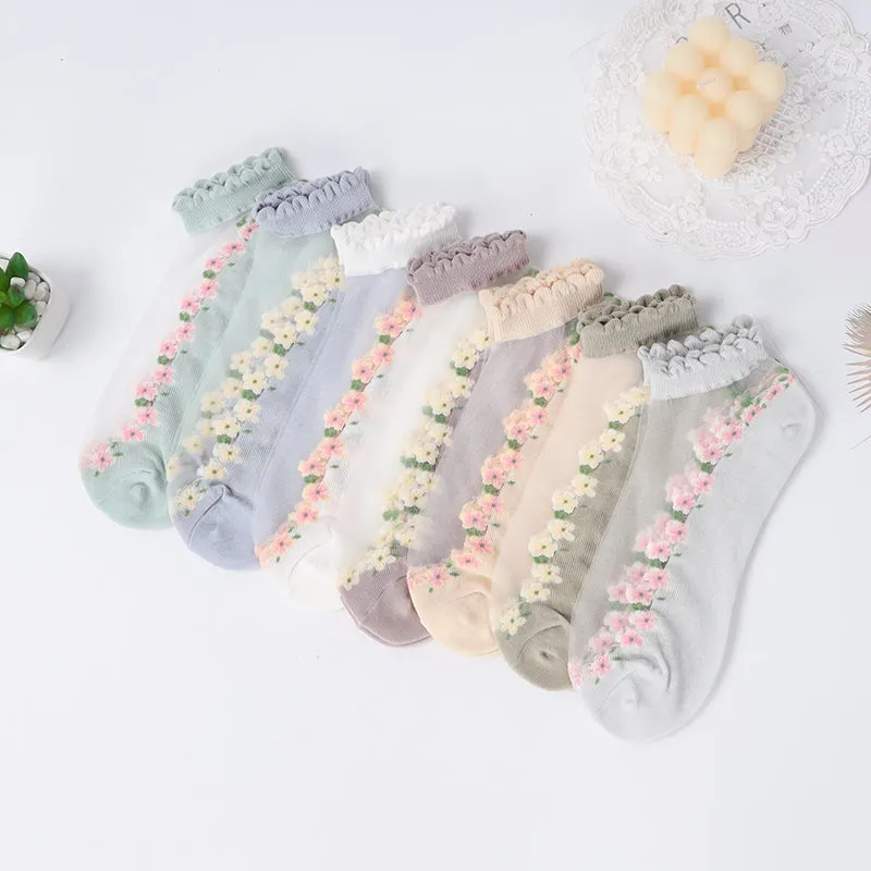 🌸Summer Floral Breathable Socks