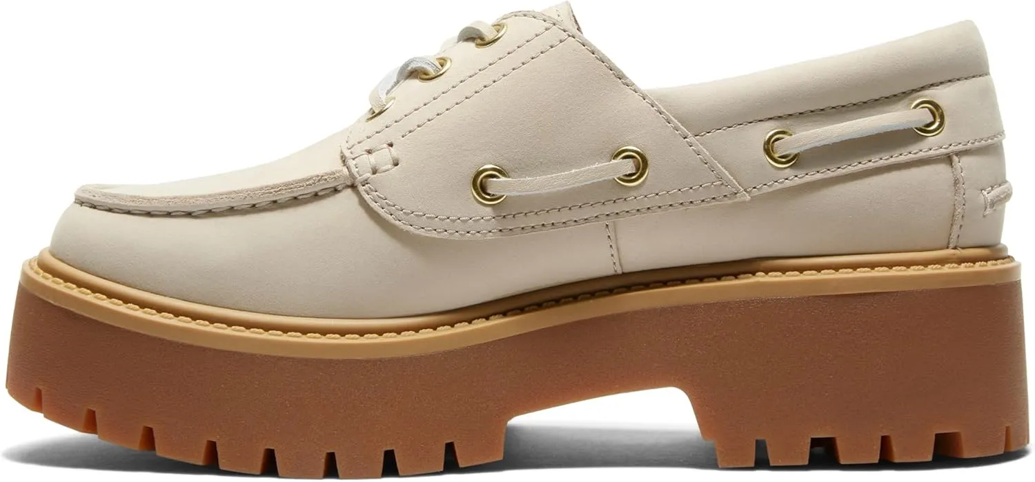 Timberland Women's Stone Street Platform Boat Shoe