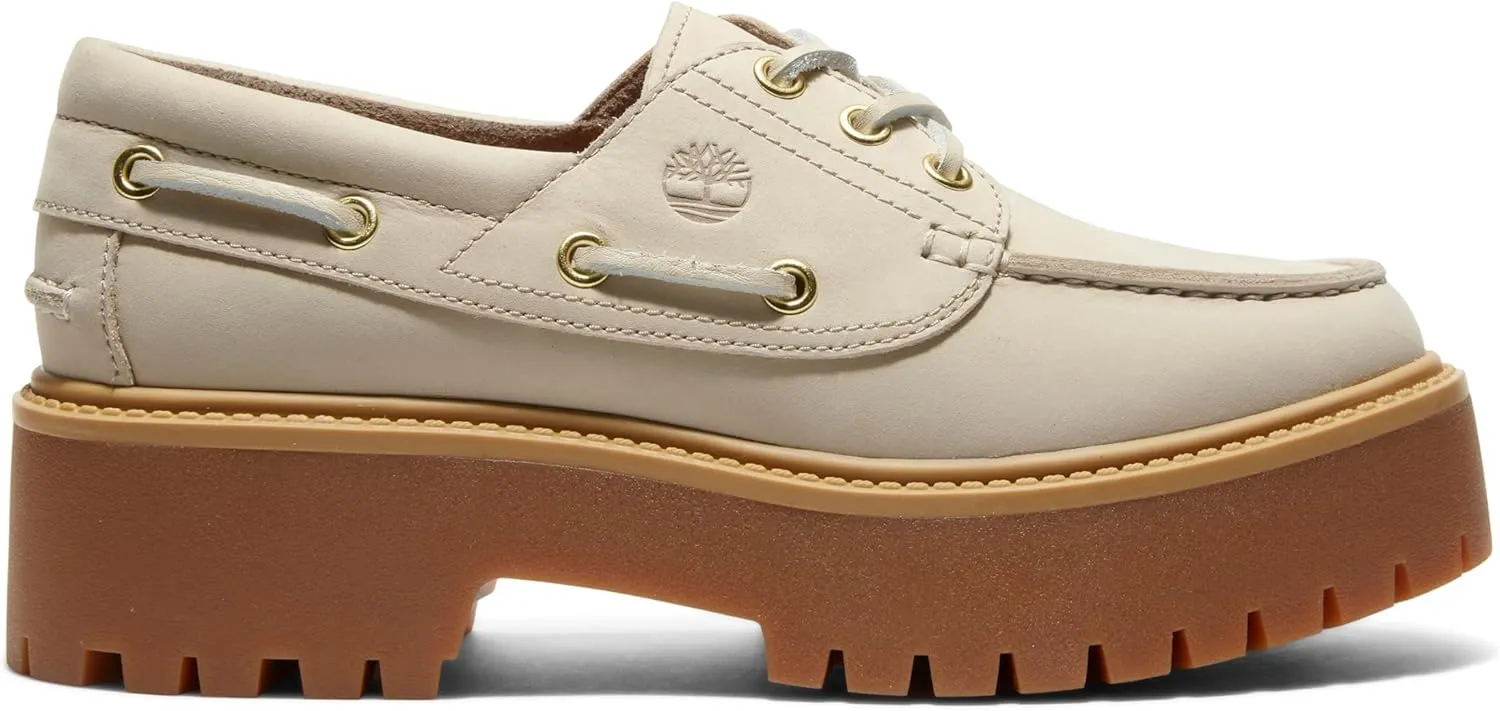 Timberland Women's Stone Street Platform Boat Shoe