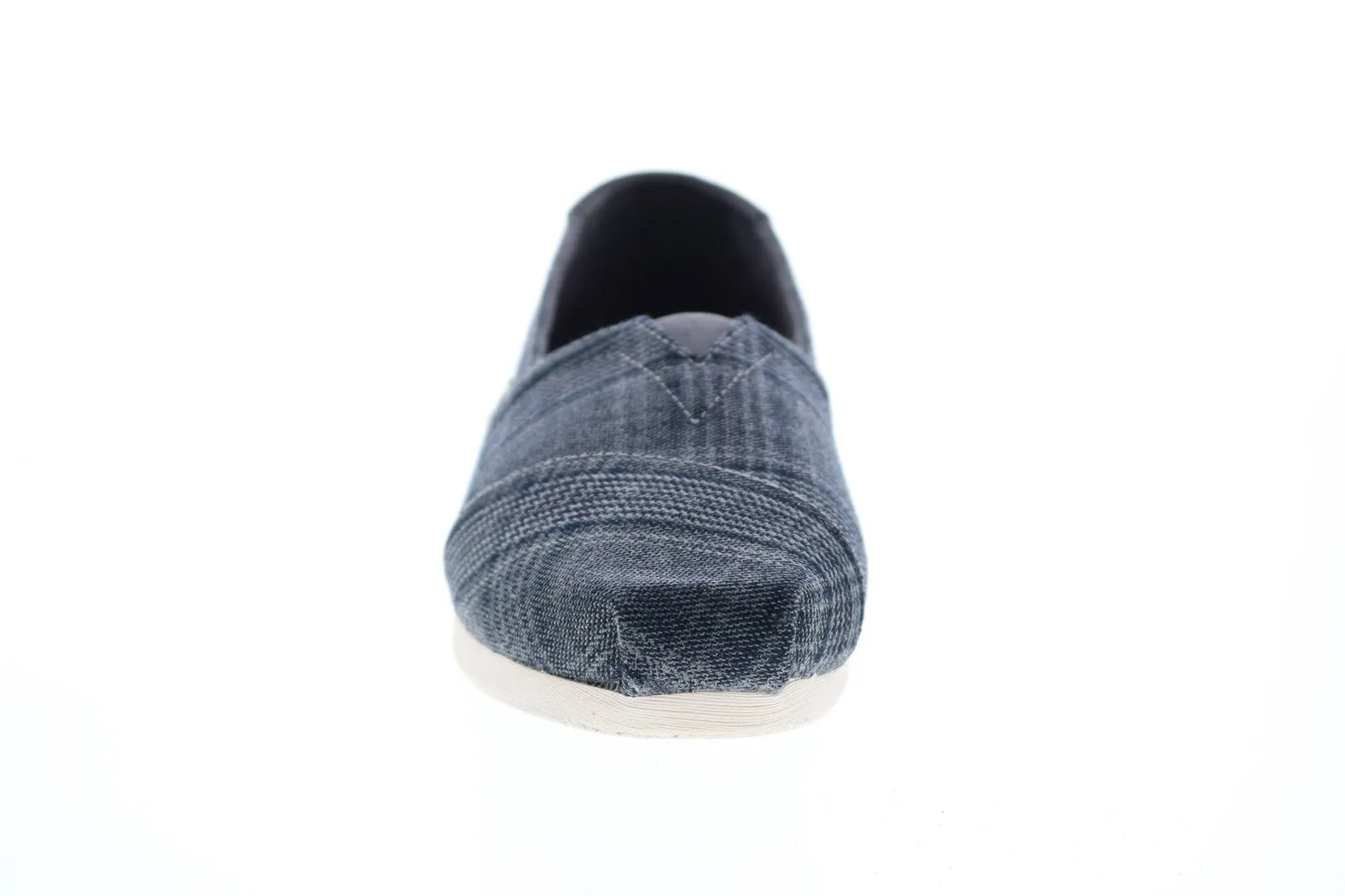 Toms Alpargata 10015666 Womens Gray Canvas Loafer Flats Shoes