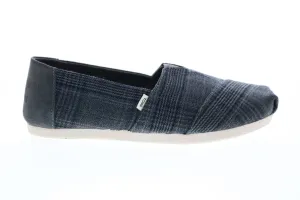 Toms Alpargata 10015666 Womens Gray Canvas Loafer Flats Shoes