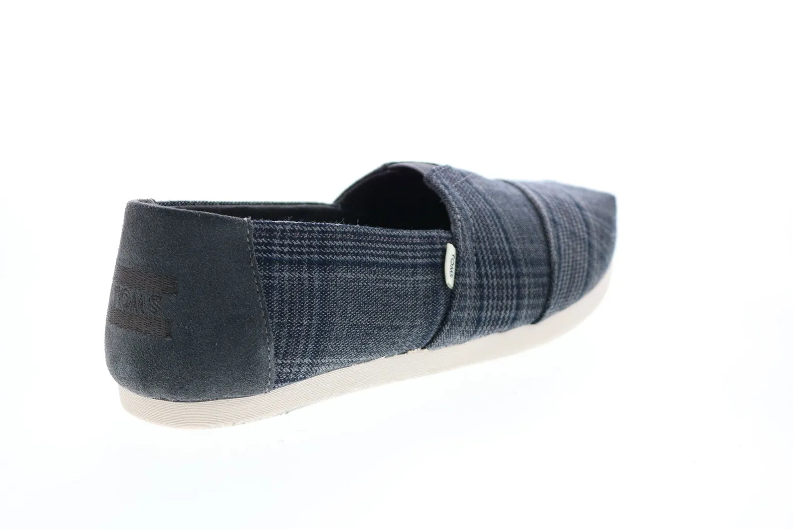 Toms Alpargata 10015666 Womens Gray Canvas Loafer Flats Shoes