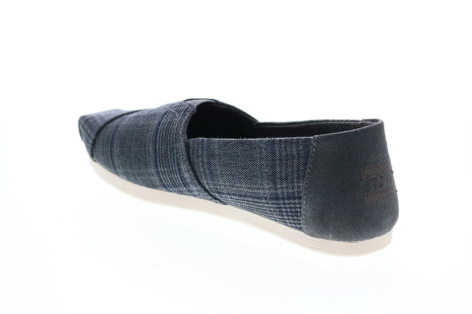 Toms Alpargata 10015666 Womens Gray Canvas Loafer Flats Shoes