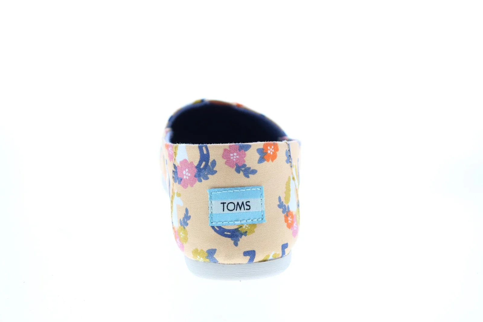Toms Alpargata 10016603 Womens Yellow Canvas Loafer Flats Shoes