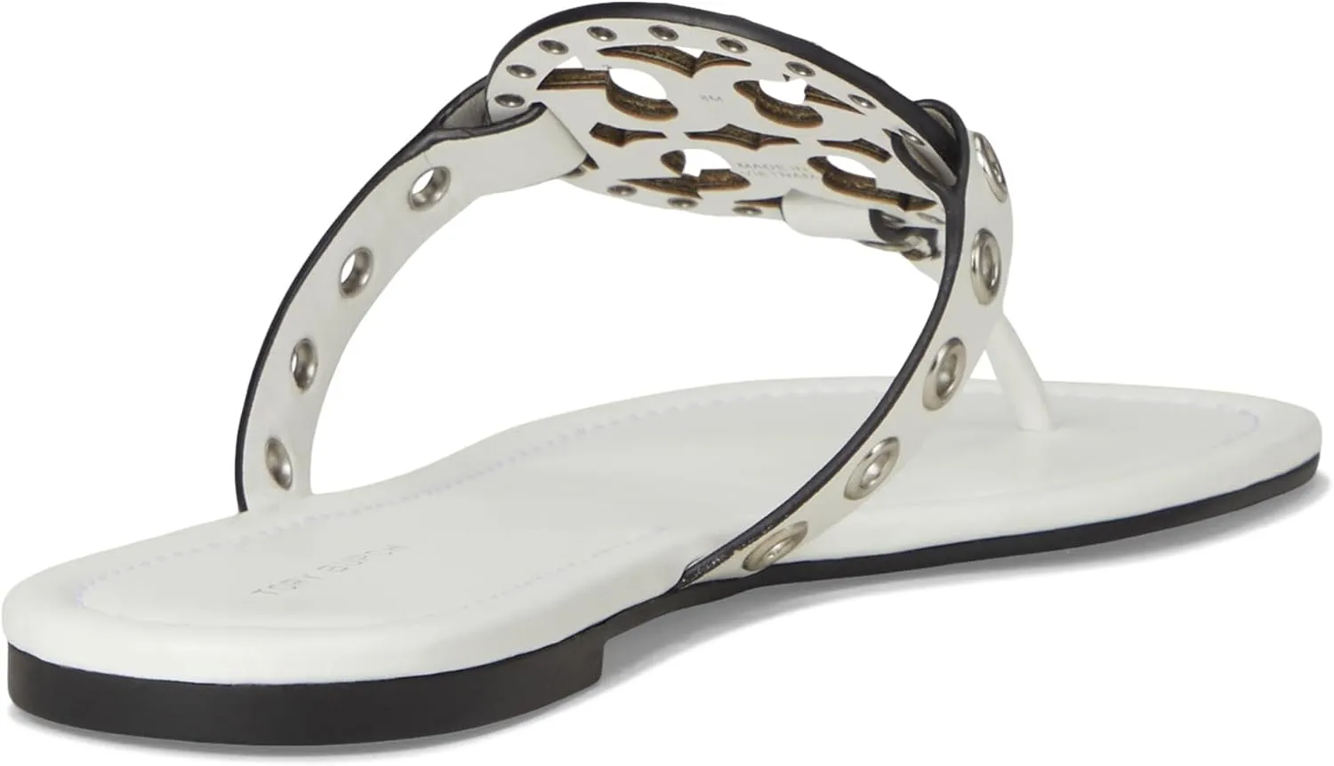 Tory Burch Women's Miller Eyelet Sandal Slide