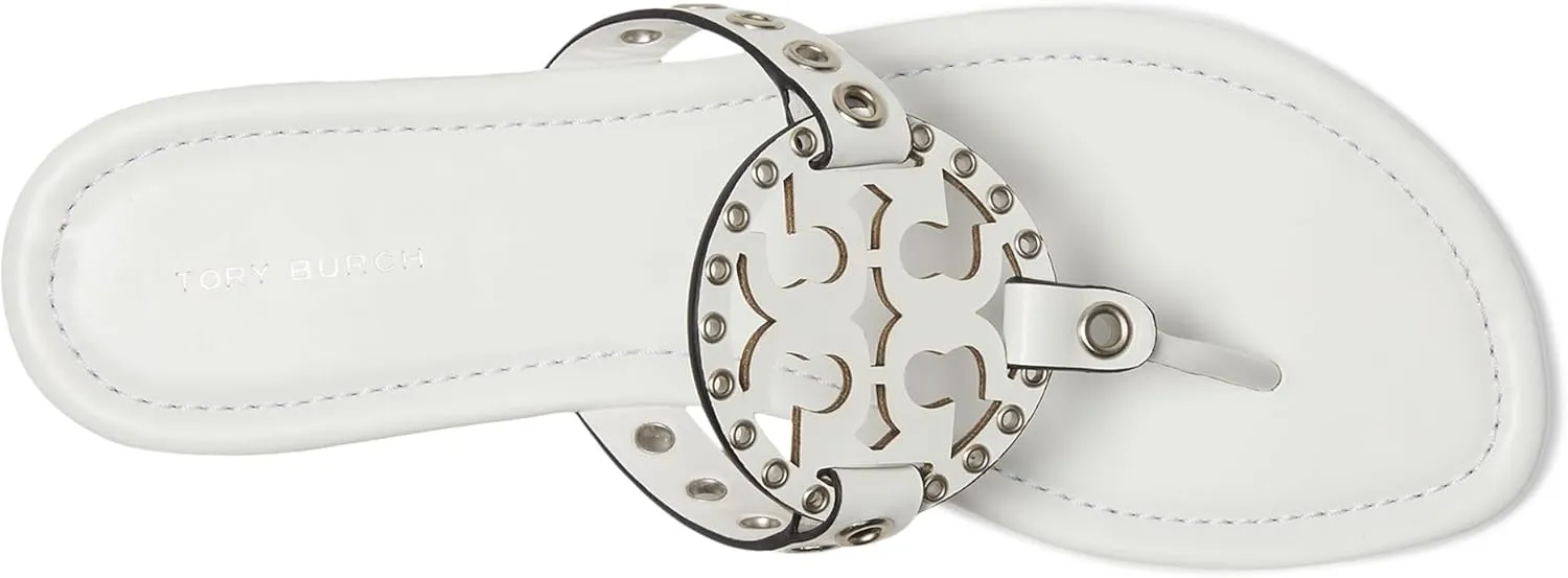 Tory Burch Women's Miller Eyelet Sandal Slide