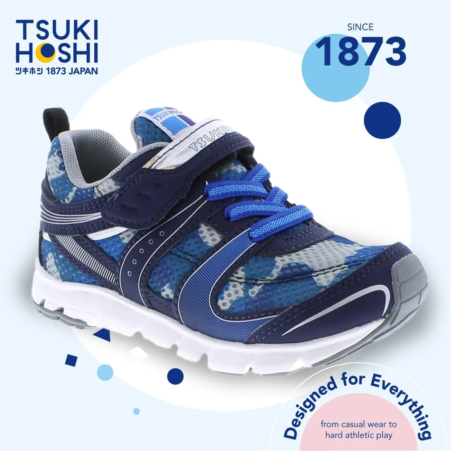 TSUKIHOSHI Unisex-Child Velocity Sneaker