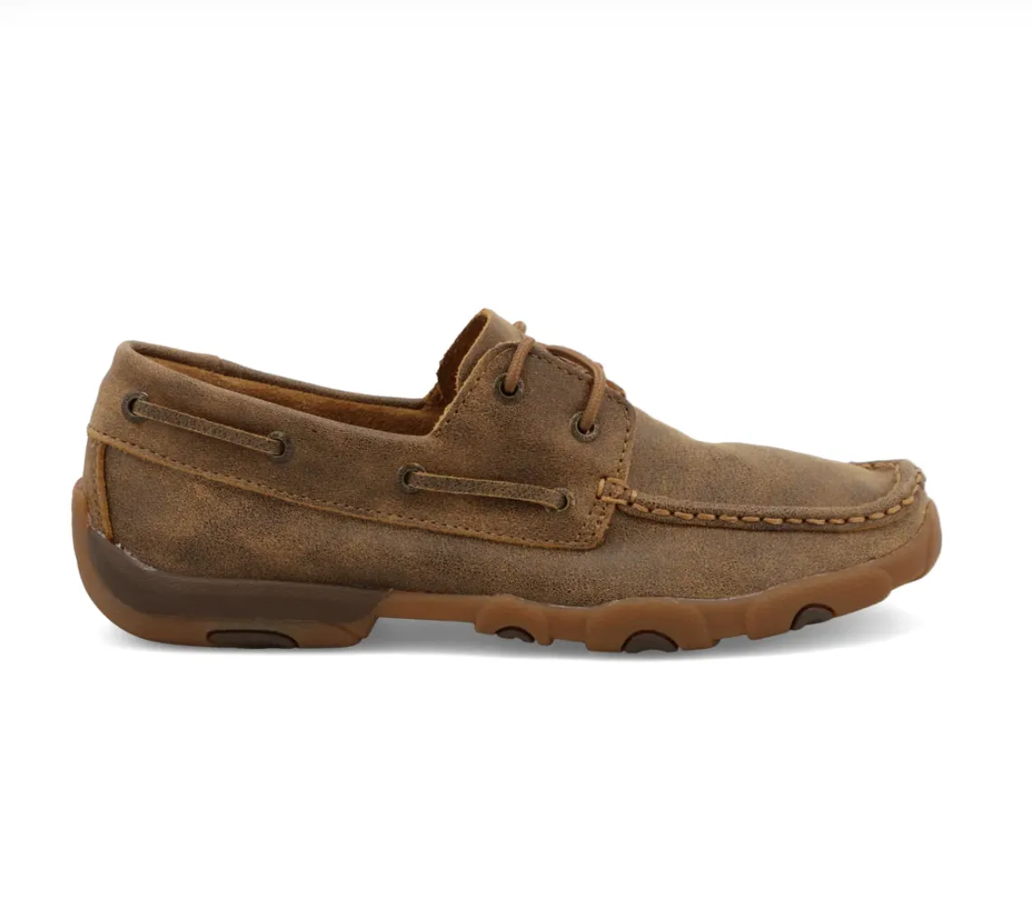 TWISTED X BOAT SHOE DRIVING MOC