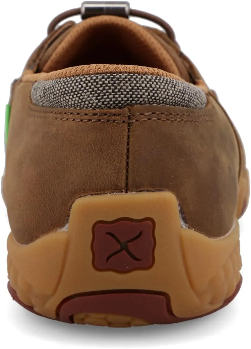 Twisted X Women's Boat Shoe Leather Driving Moccasins