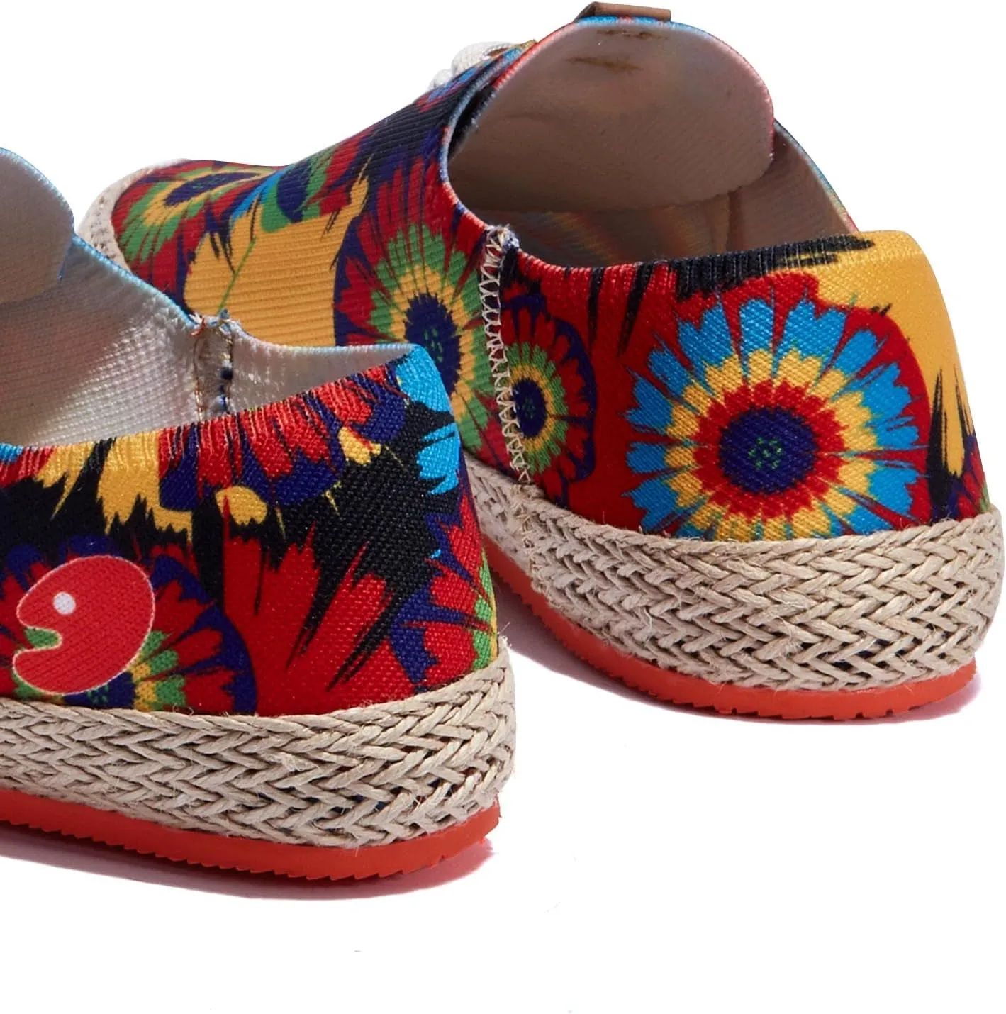 UIN Women's Art Painted Walking Casual Travel Shoes Lightweight Comfort Fashion Sneaker Formentera Series