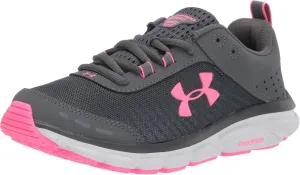 Under Armour Women's Charged Assert 8 Running Shoe, Pitch Gray (107)/Halo Gray, 7