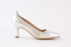 UNISA - KIZAS HIGH HEEL COURT SHOE - SILVER
