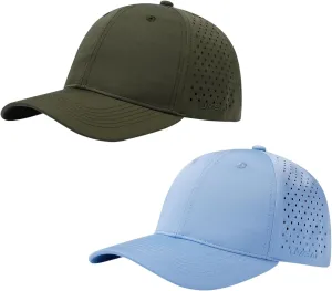 UPF 50  Performance Water Resistant Baseball Cap Lightweight Breathable Hat Golf Running Boat Hiking for Men Women