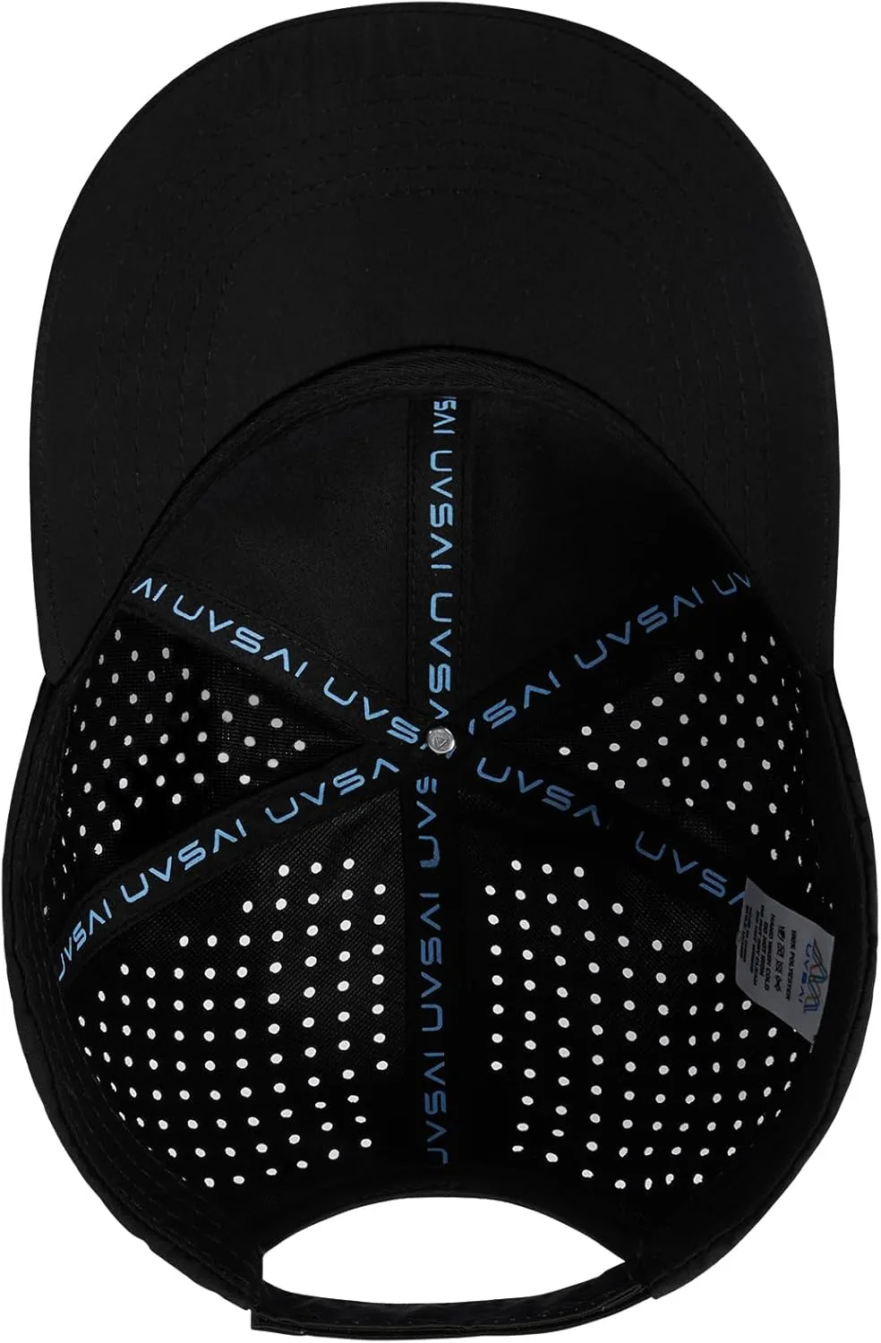 UPF 50  Performance Water Resistant Baseball Cap Lightweight Breathable Hat Golf Running Boat Hiking for Men Women
