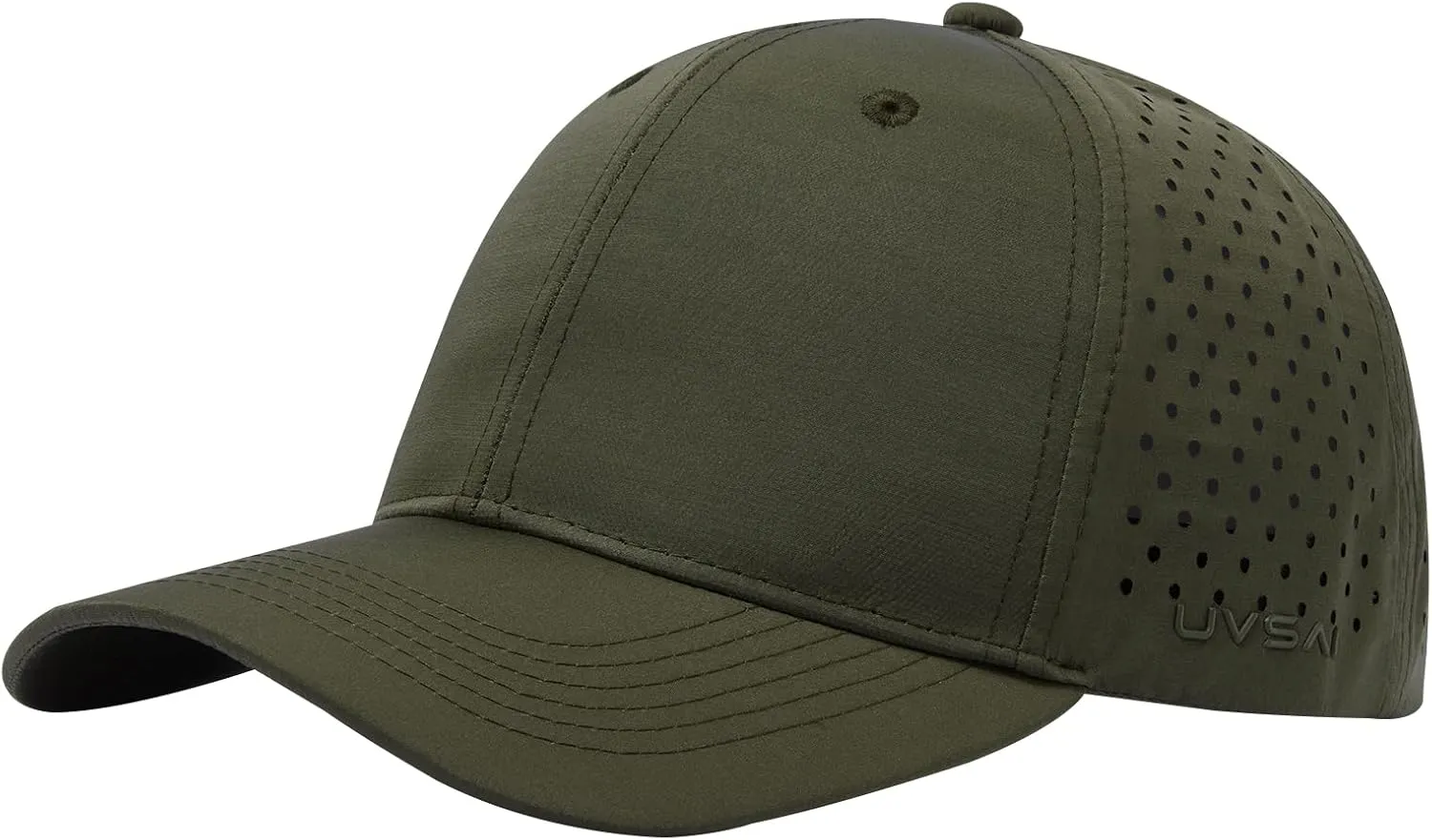 UPF 50  Performance Water Resistant Baseball Cap Lightweight Breathable Hat Golf Running Boat Hiking for Men Women