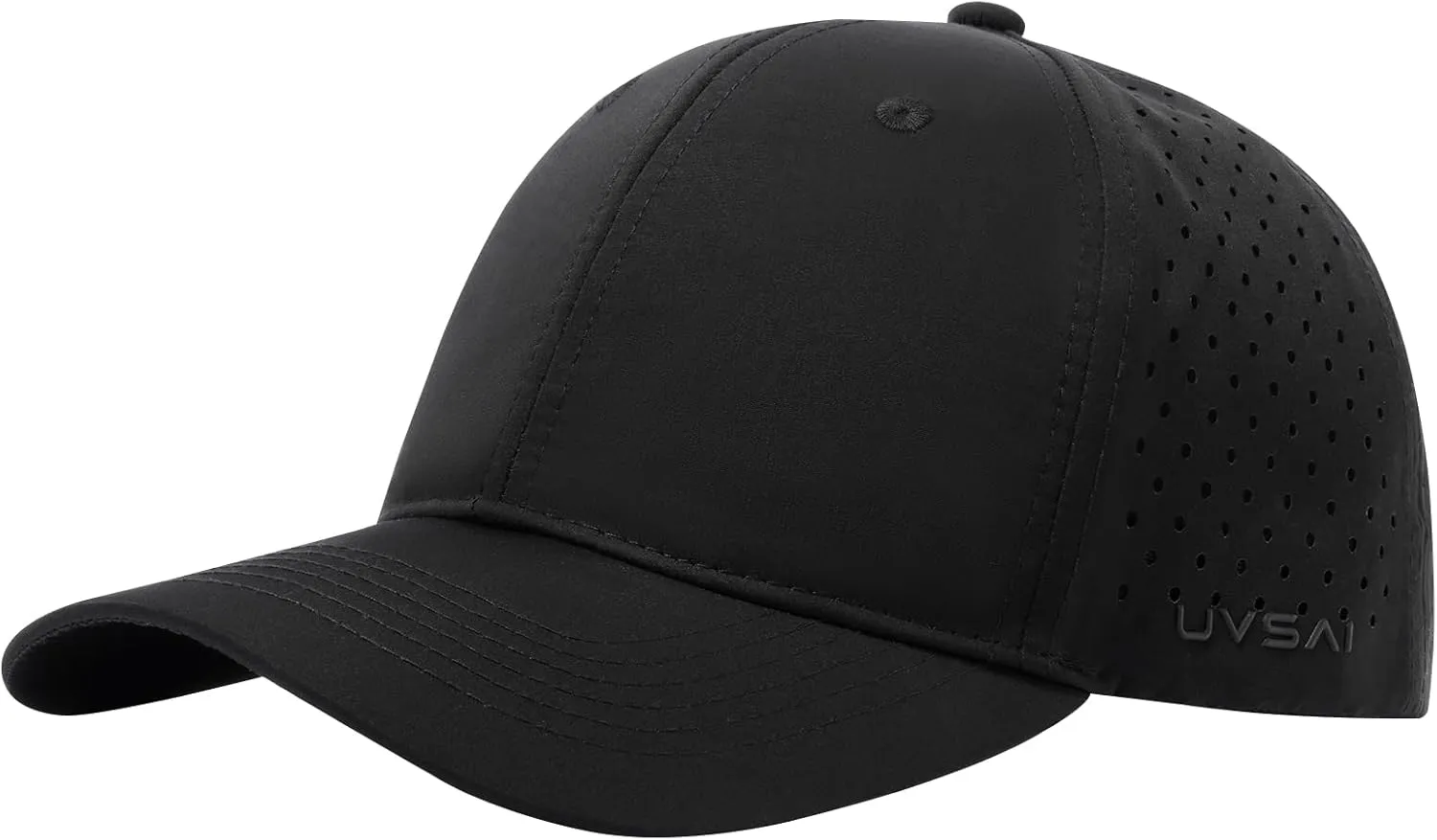 UPF 50  Performance Water Resistant Baseball Cap Lightweight Breathable Hat Golf Running Boat Hiking for Men Women