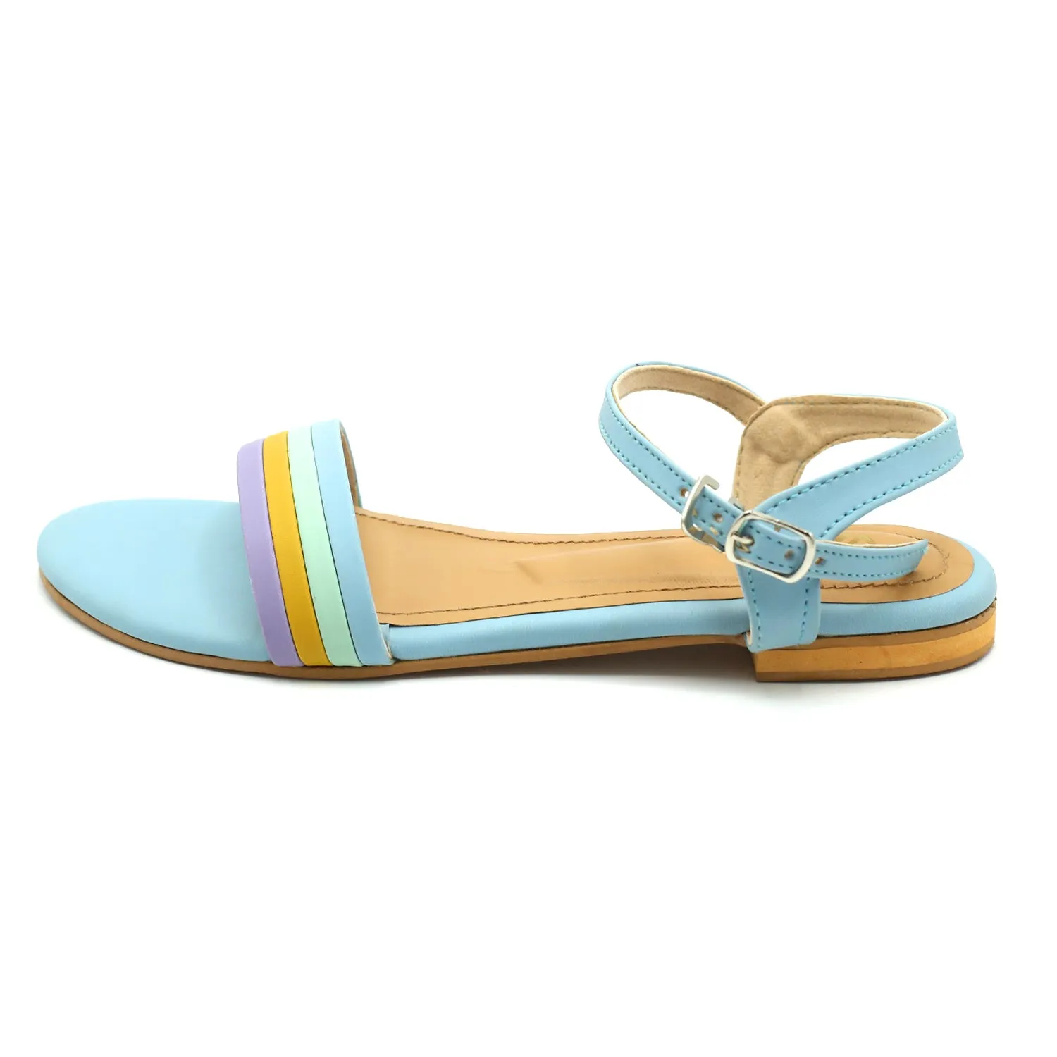 Valuable Women's Sandal - Cyan