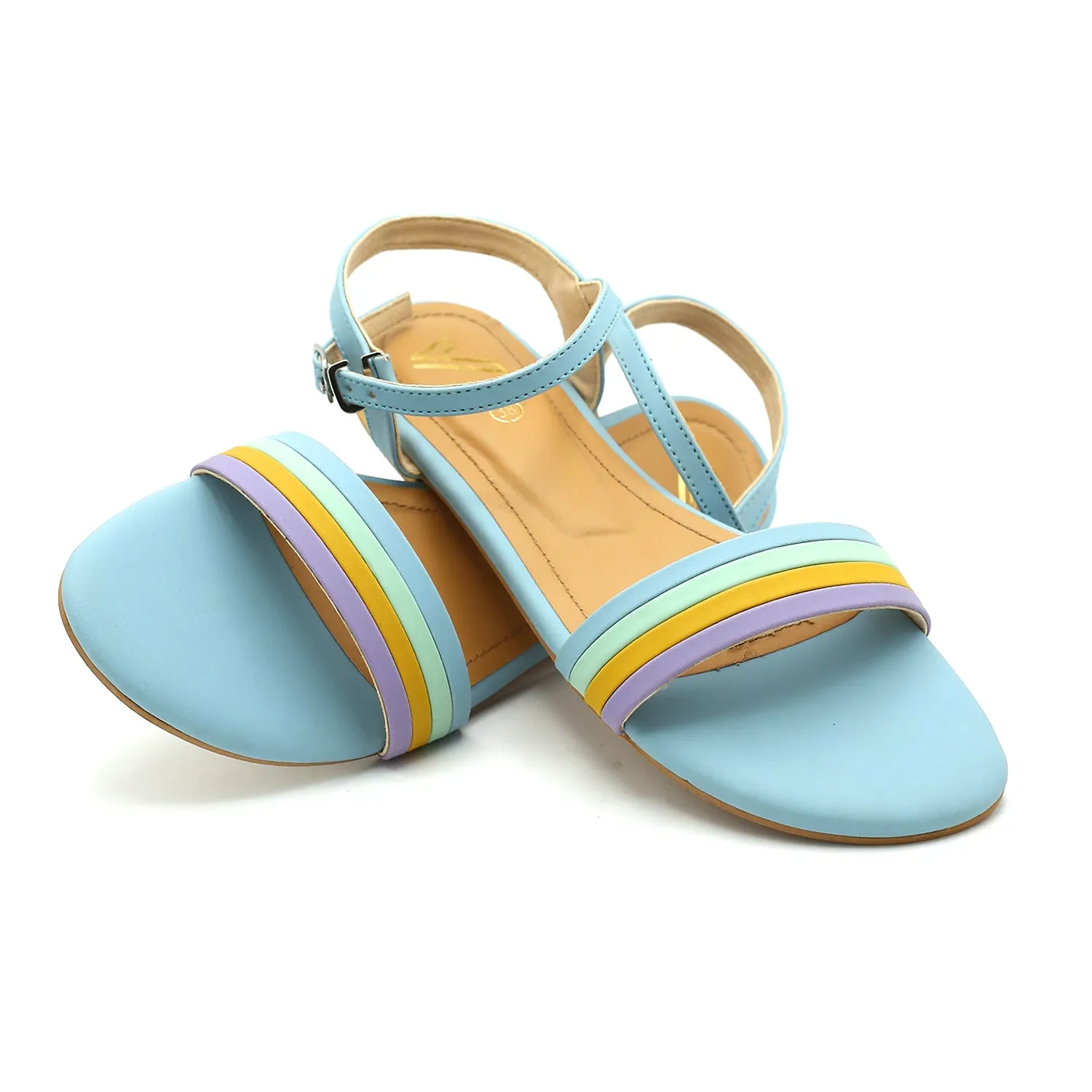 Valuable Women's Sandal - Cyan