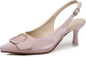 VenusCelia Women's Charming Lady Slingback Pump Shoe
