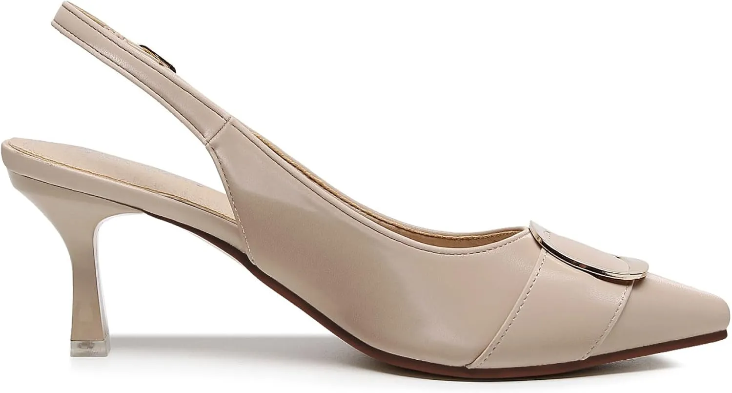VenusCelia Women's Charming Lady Slingback Pump Shoe