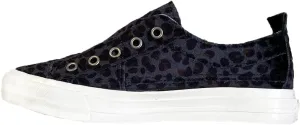 Very G Gypsy Jazz Womens Val Leopard Print No Lace Fashion Sneaker