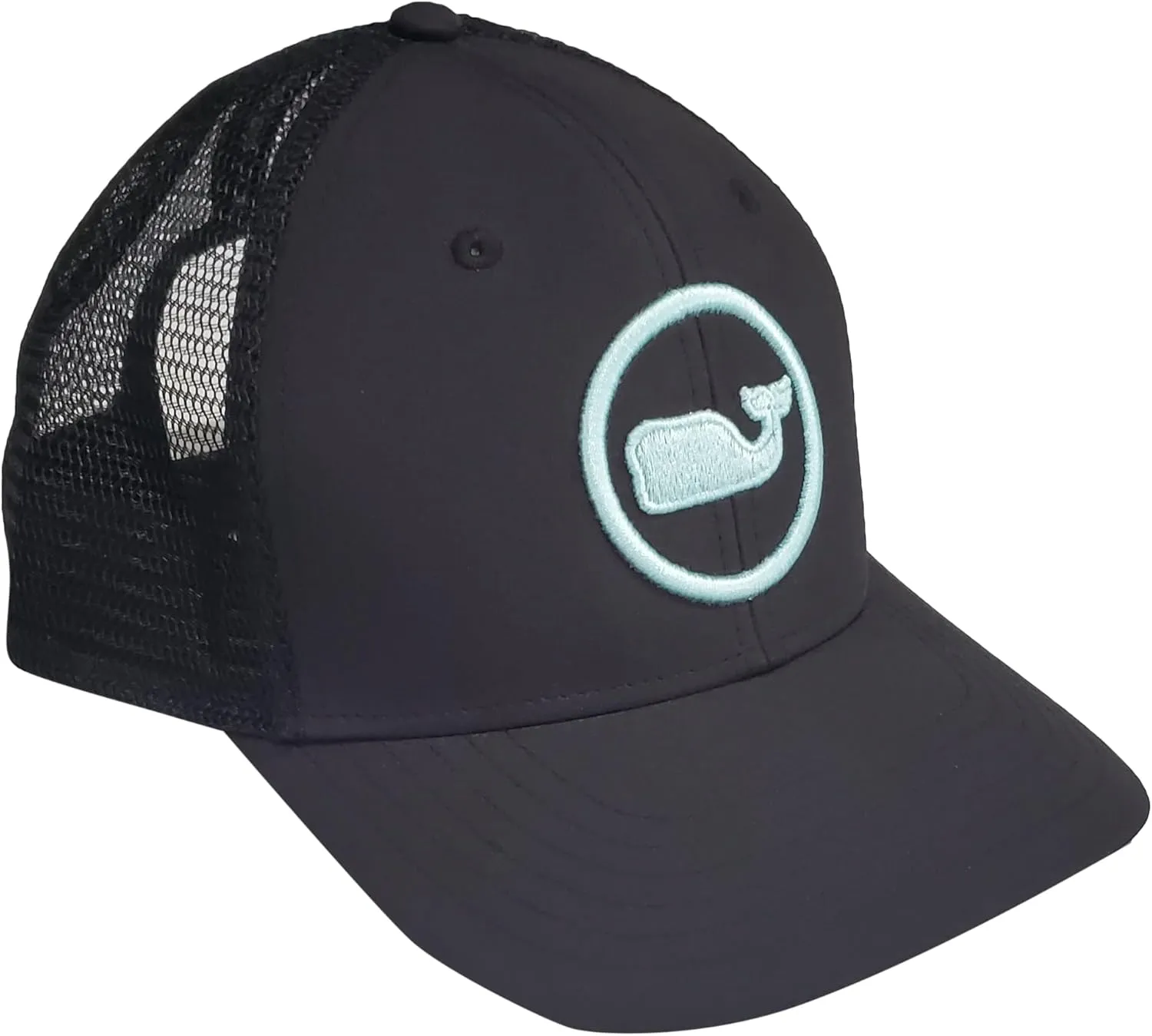 vineyard vines Men's Whale Dot Performance Trucker Hat