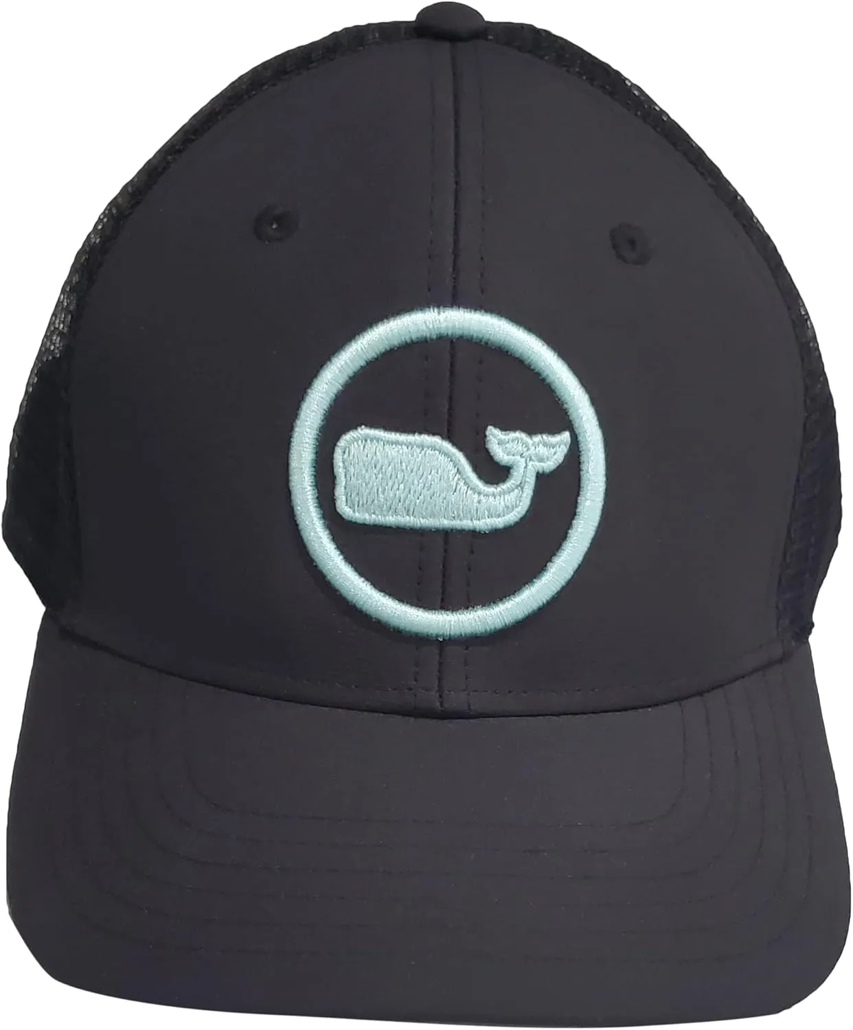 vineyard vines Men's Whale Dot Performance Trucker Hat