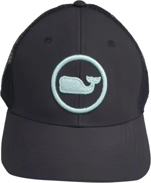 vineyard vines Men's Whale Dot Performance Trucker Hat