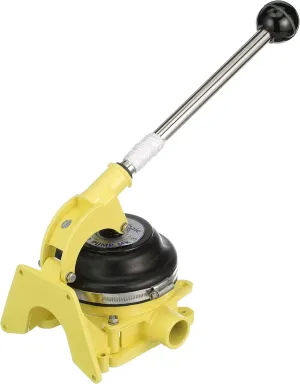Whale Gusher 10 Mk3 Manual Bilge Pump - up to 17 GPM Flow Rate - for Boats over 40 Feet