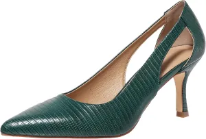 Women's Pumps Pointed Toe Pump Shoes Kitten Heel Comfort Cut Out Dress Shoes for Office Wedding Party Dressy Casual, US Size 5-11